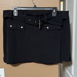 🥳 7/$10!! No Boundaries Black Stretch Skirt